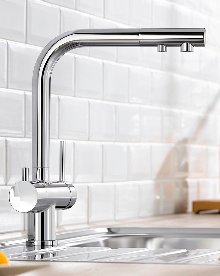 Aqua Balance 3 Blanco 3-Wege-Armatur ohne Auszug
